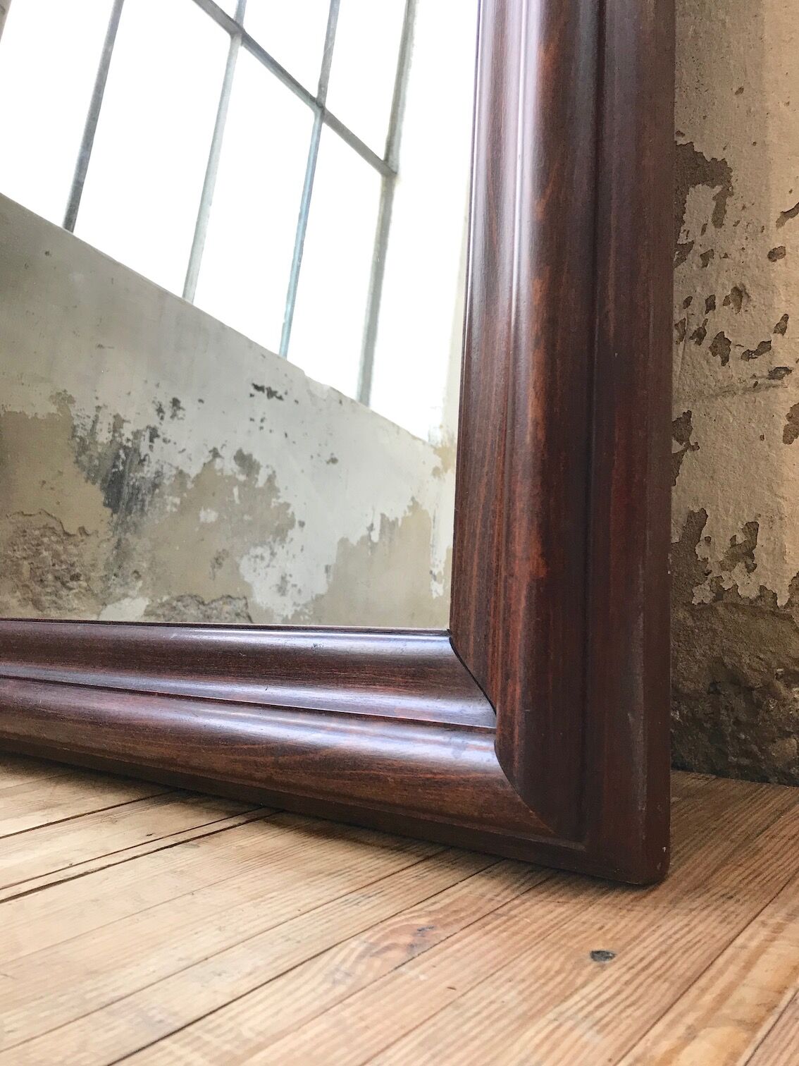 Oak mirror to lay 100x167cm