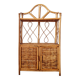 Etagère - bibliothèque en rotin