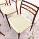 6 rosewood chairs no. 78 Niels Otto Moller