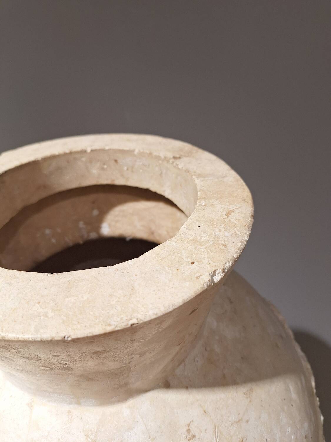 Large stone vase from Mactan from the 1980s