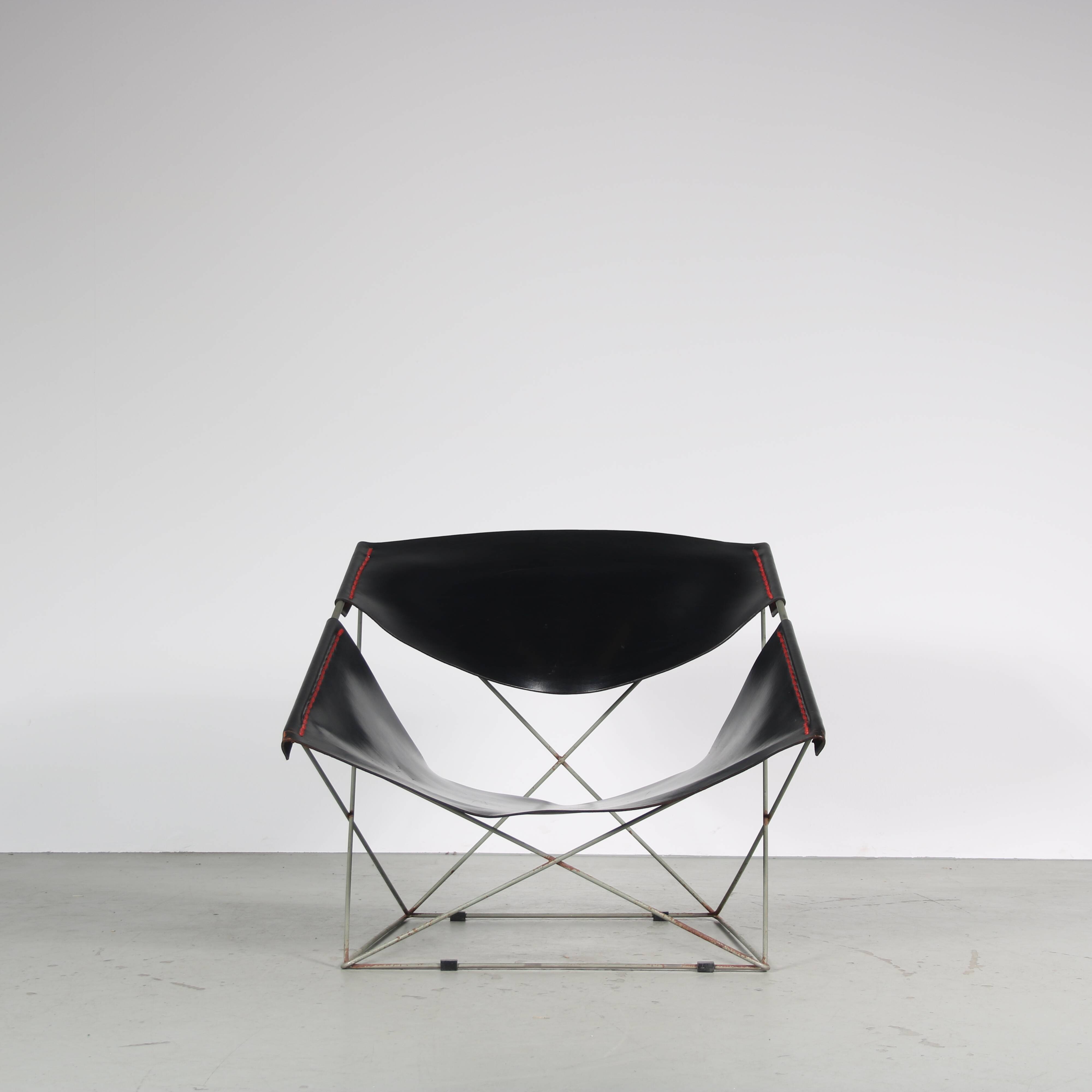 Pierre Paulin F675 “Butterfly” Chair by Artifort, Netherlands 1960
