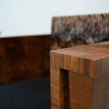 Set of two Art Deco lounge chairs