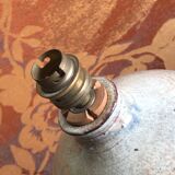 Sandstone lamp base.