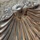 Large seashell-shaped trinket tray