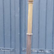 1950s floor lamp in brass with double gold and bronze patina