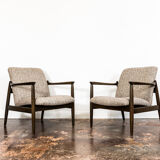 Paire de fauteuils GFM-64 par Edmund Homa Années 1960