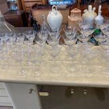 Art Deco crystal service