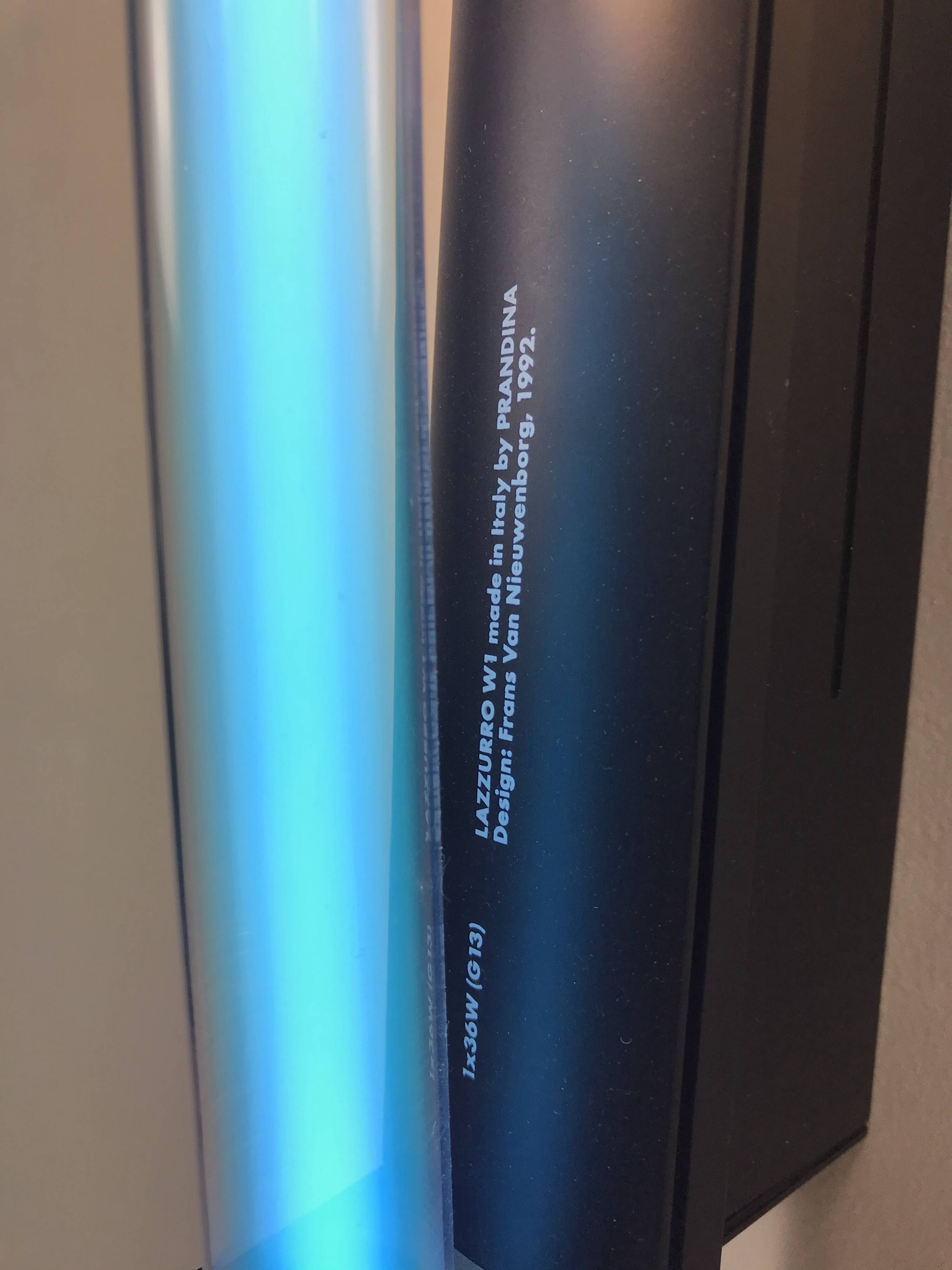 Blue Neon Applied - Frans Van Nieuwenburg