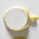 Two yellow ceramic dishes