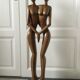 XXL couple sculpture, Scandinavian style, 60s