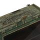 Old art deco green showcase teak wood piece of origin india