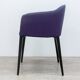 Pedrali brand Laja chair in purple fabric