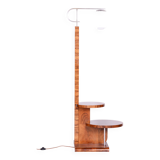 Restored ArtDeco Floor Lamp, J. Halabala, UP Zavody, Chrome, Czechia, 1930s