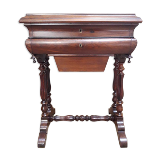 Nineteenth century rosewood work table