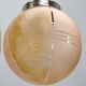 Art Deco Pink Glass Chandelier, Czechoslovakia, 1940s