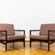 Mid Century Armchairs By Zenon Bączyk, 1960's, Set Of 2