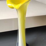 Vase Soliflore Arum flower/Jack in the Pulpit. Murano. High 30.5 cm