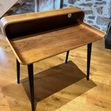 Bureau design plaqué noyer
