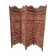 Asian screen in cut-out wood