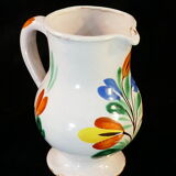 Old 19th century pitcher in faience du sud-west
