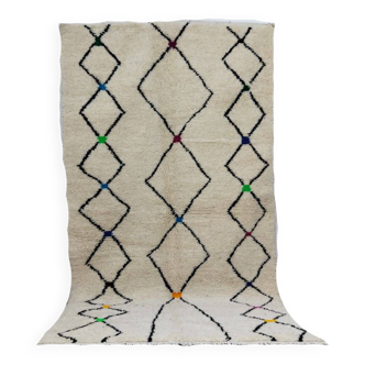 Tapis Berbère Marocain Artisanal 250 X 132 CM