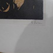 Lithogarphie suedoise de Ake Holm