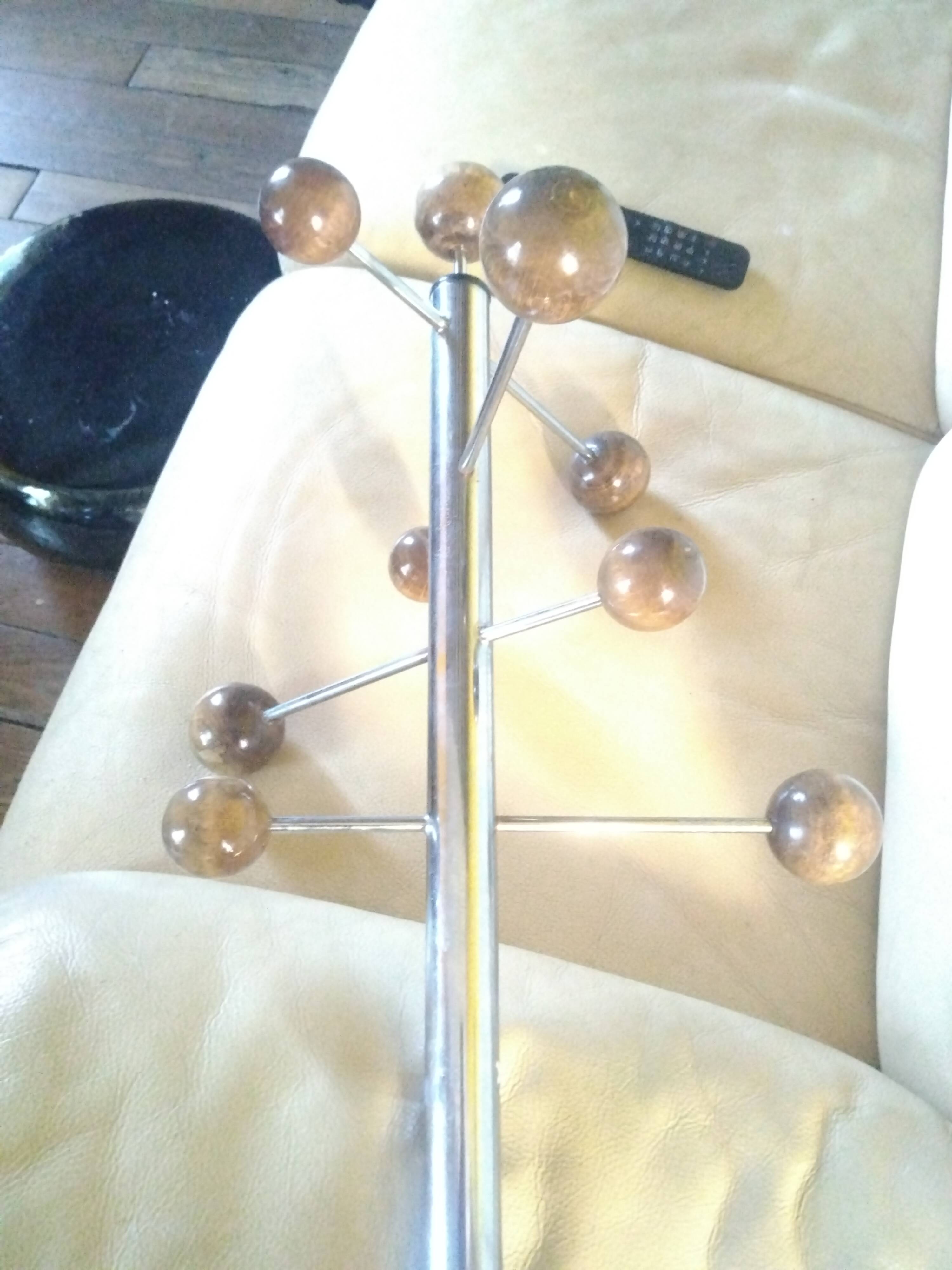 Vintage Sputnik style coat rack