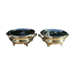 Paire de centre de table
