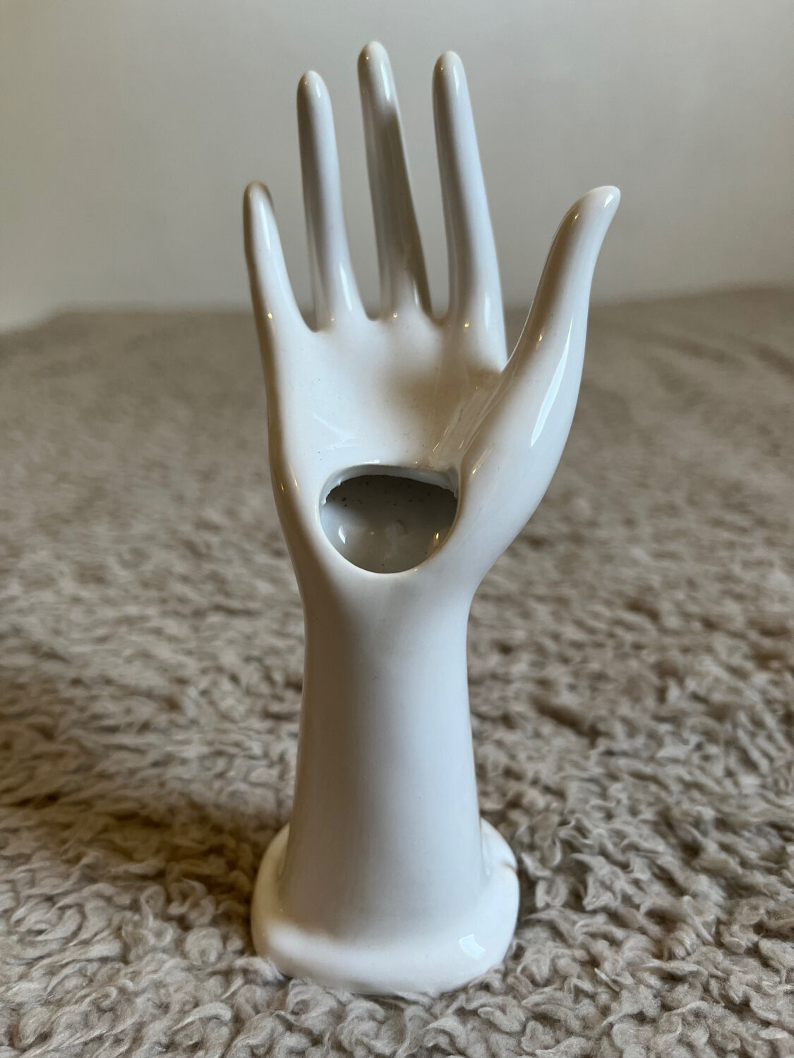 Small hand soliflore ring holder jewelry holder