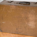Old suitcase -vintage travel trunk