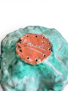 Ashtray / Organic Ceramic Bowl - Vallauris Style