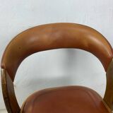 Pair of Baumann gondola chairs