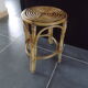 Stool rattan 60s