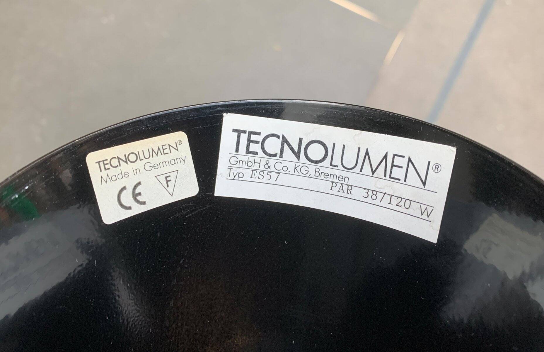 German floor lamp ES 57 mid-century by Egon Eiermann for Tecnolumen