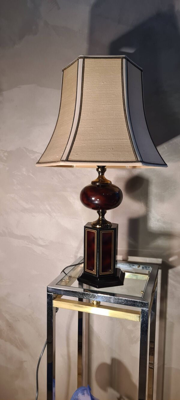Lampe le dauphin 1960/70 abat jour d'origine