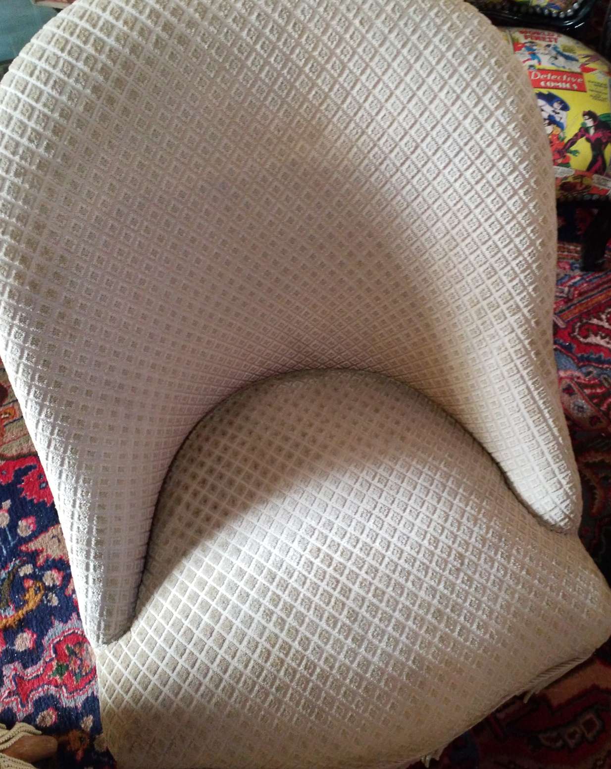 Pair of toad armchairs