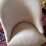 Pair of toad armchairs