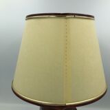 Old ceramic and wood bedside lamp