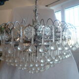 Round 3-light chandelier