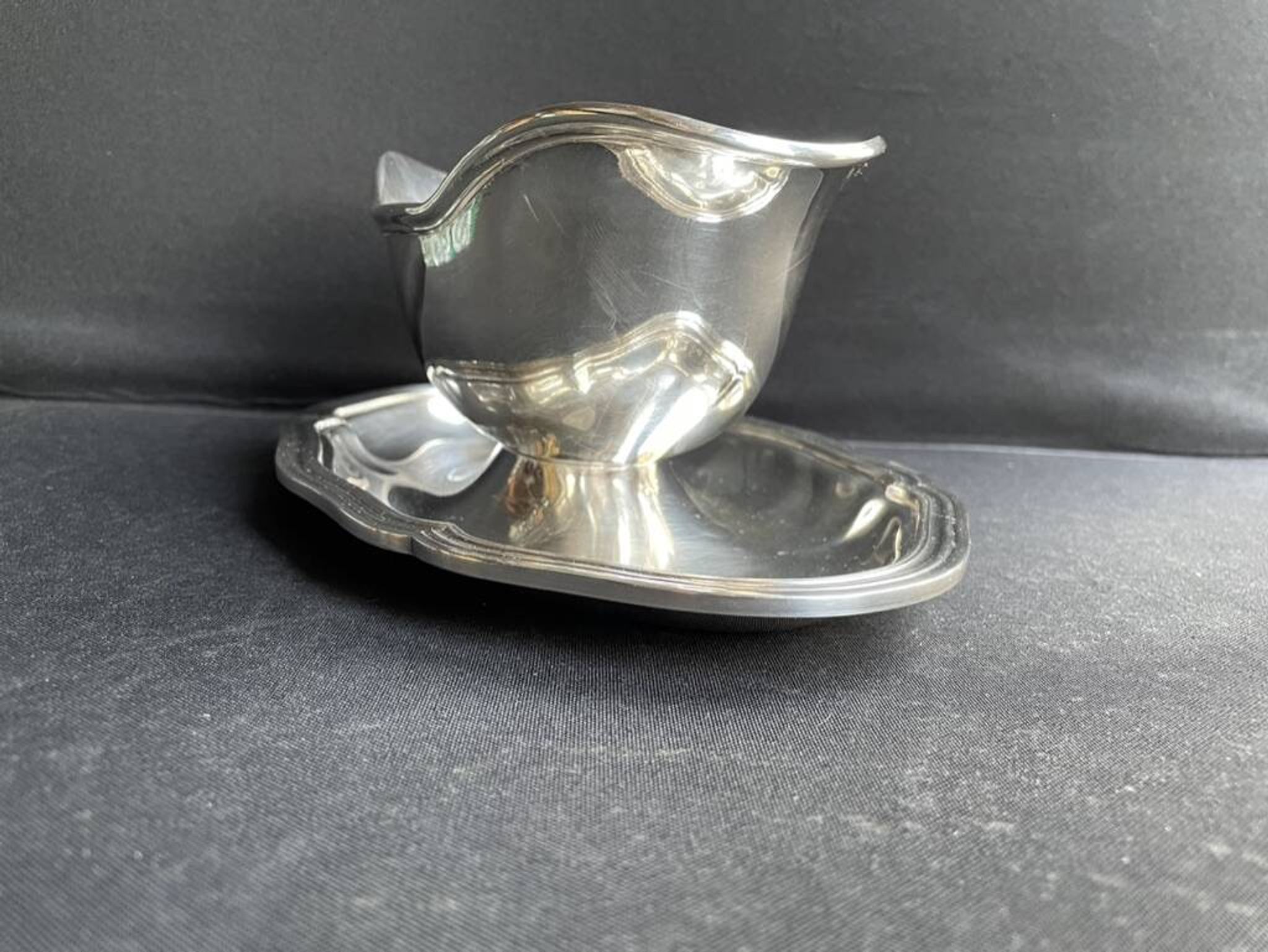 Saucière Christofle métal argenté