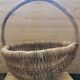 Panier vintage osier tressé