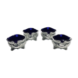 Baccarat And Armand Fresnais - Set Of 4 Salerons