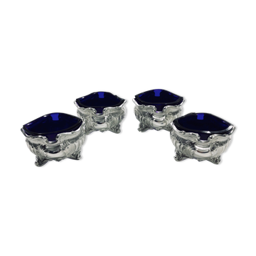 Baccarat And Armand Fresnais - Set Of 4 Salerons