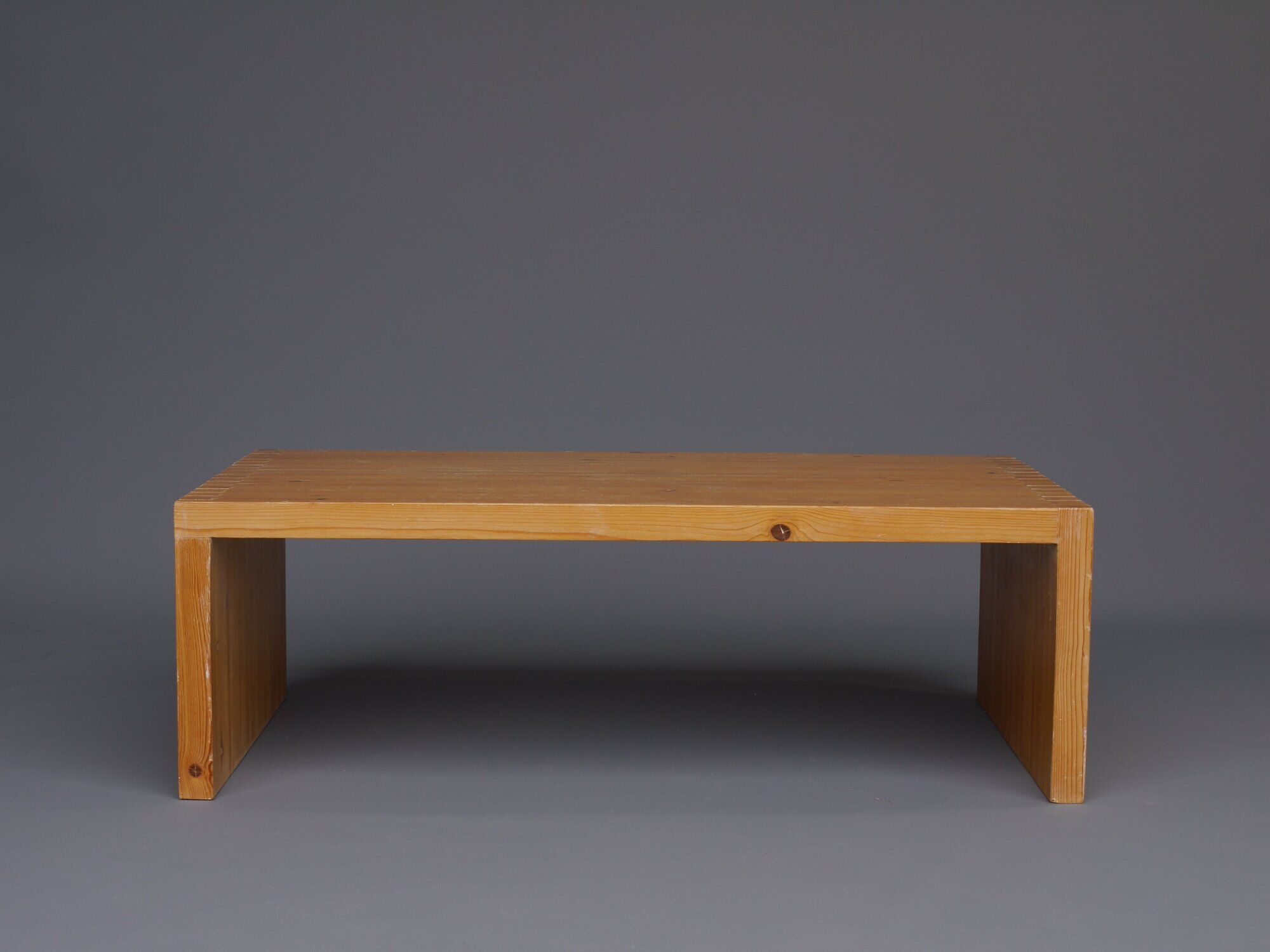 Pine Table by Ate van Apeldoorn for Houtwerk Hattem, 1960s