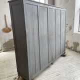 XXL workshop locker with blue patina