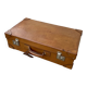 Vintage leather suitcase 1950