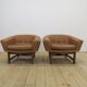 Pair of Corona lounge chairs by Lennart Bender, 1970