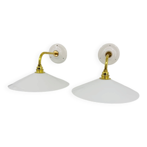 Appliques en opaline