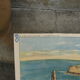 Affiche scolaire Rossignol La côte à rochers et récifs d' un côté / la côte à falaise à marée basse