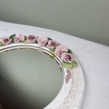 Mirror with a flower crown